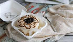 蛋糕西點(diǎn)培訓(xùn)學(xué)校作品珍珠爆漿蛋糕